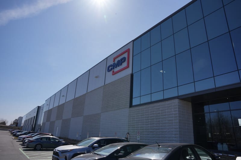 CMP Advanced Mechanical Solutions building exterior on a sunny day