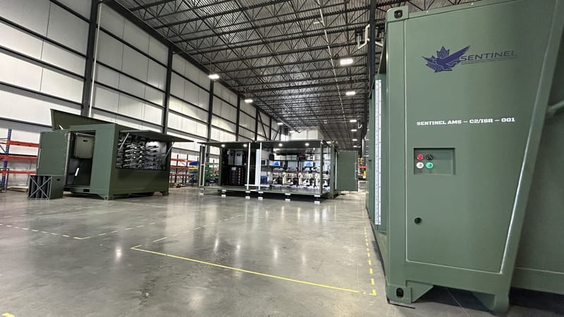 StarForge ForgeX unit with its door open on the factory floor